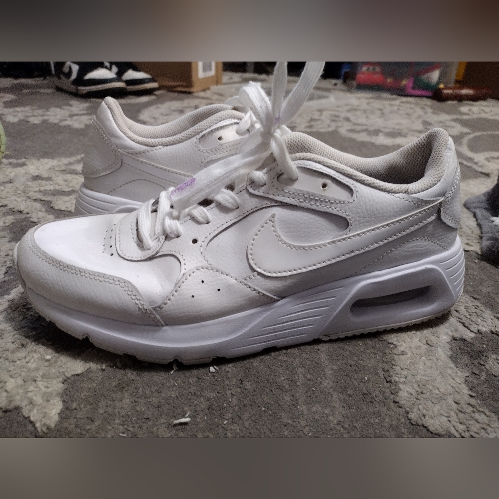 Nike Air Max White Athletic Sneakers
